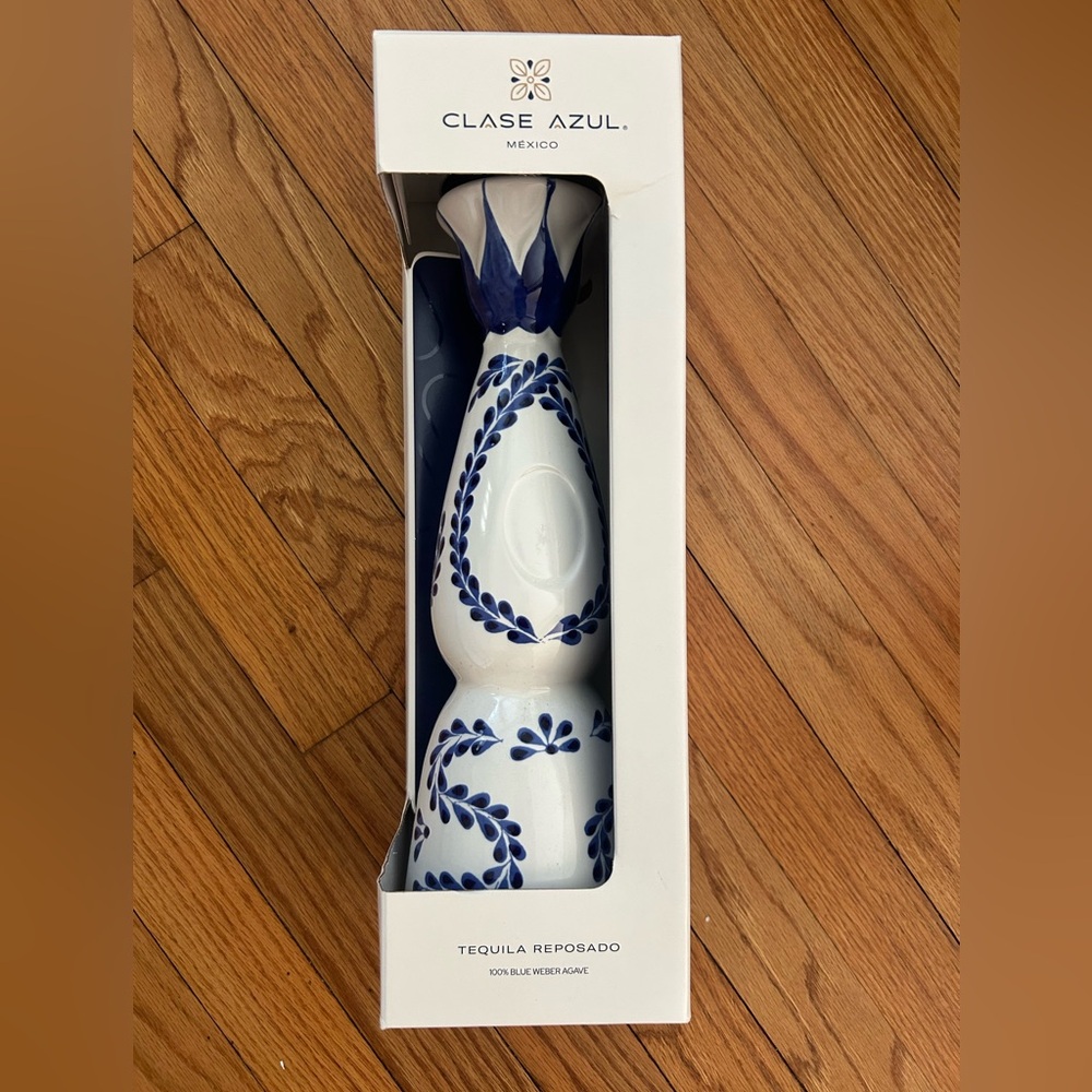 Empty Clase Azul Tequila Bottle